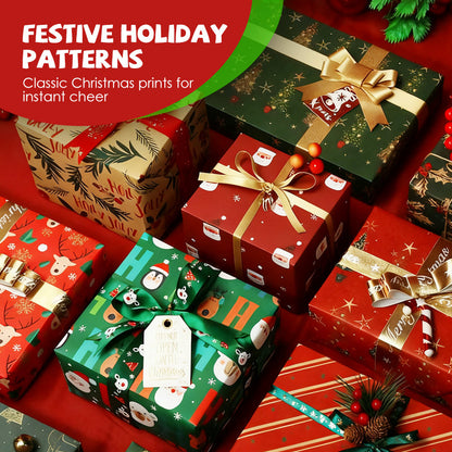 🎄 Save 49%! 🎁 Vintage Kraft Paper – Festive & perfect for gifts ✨