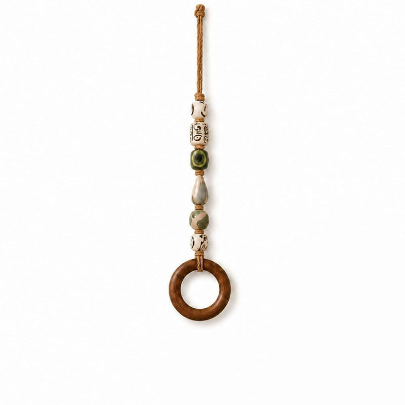 ⏳🔥LIMITED-TIME 49% OFF! ⏰🎉 2026 Sale — Over 25,000 Sold!🏠Decorative Beaded Towel Hanger with Wooden Ring