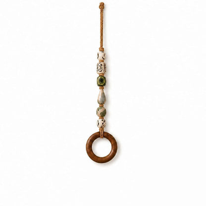 ⏳🔥LIMITED-TIME 49% OFF! ⏰🎉 2026 Sale — Over 25,000 Sold!🏠Decorative Beaded Towel Hanger with Wooden Ring