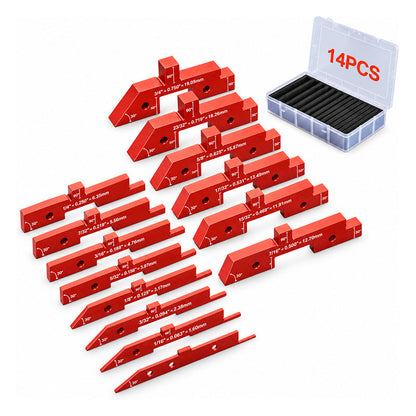 📐 49% OFF NOW! 🛠️ Aluminum Setup Blocks – Laser-Etched, Anodized & Precise – For Table Saws, Router Tables & Drill Presses 🔧