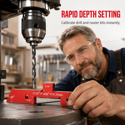 📐 49% OFF NOW! 🛠️ Aluminum Setup Blocks – Laser-Etched, Anodized & Precise – For Table Saws, Router Tables & Drill Presses 🔧