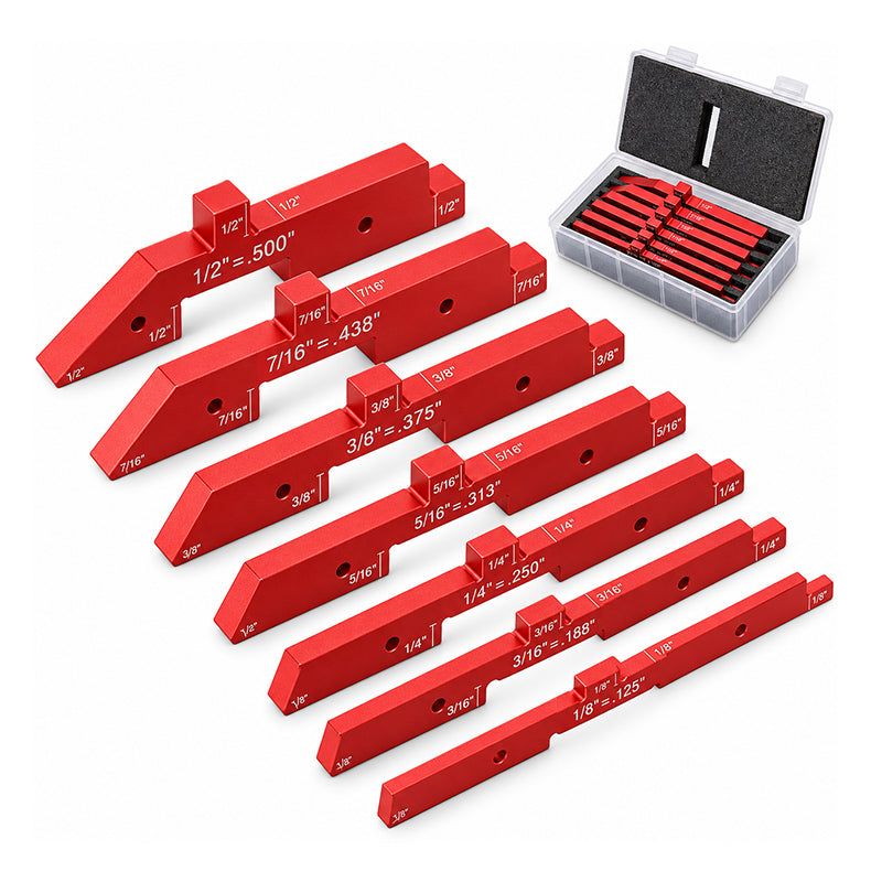 📐 49% OFF NOW! 🛠️ Aluminum Setup Blocks – Laser-Etched, Anodized & Precise – For Table Saws, Router Tables & Drill Presses 🔧
