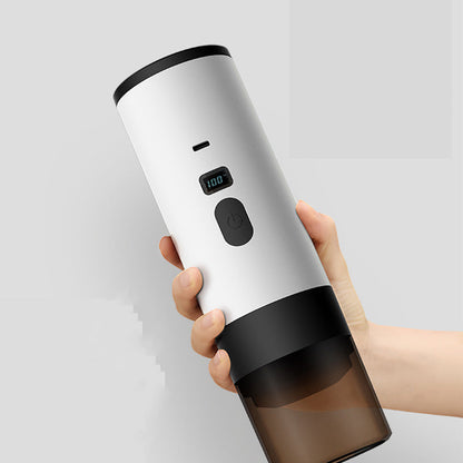 🥳2026 HOT SALE🥳💞50K+ SOLD! ☕⚡ 49% OFF! Portable Espresso Maker – digital display, Type-C rechargeable, 90ml tank & 120ml cup. Enjoy fresh hot coffee anywhere! 🛡️💪