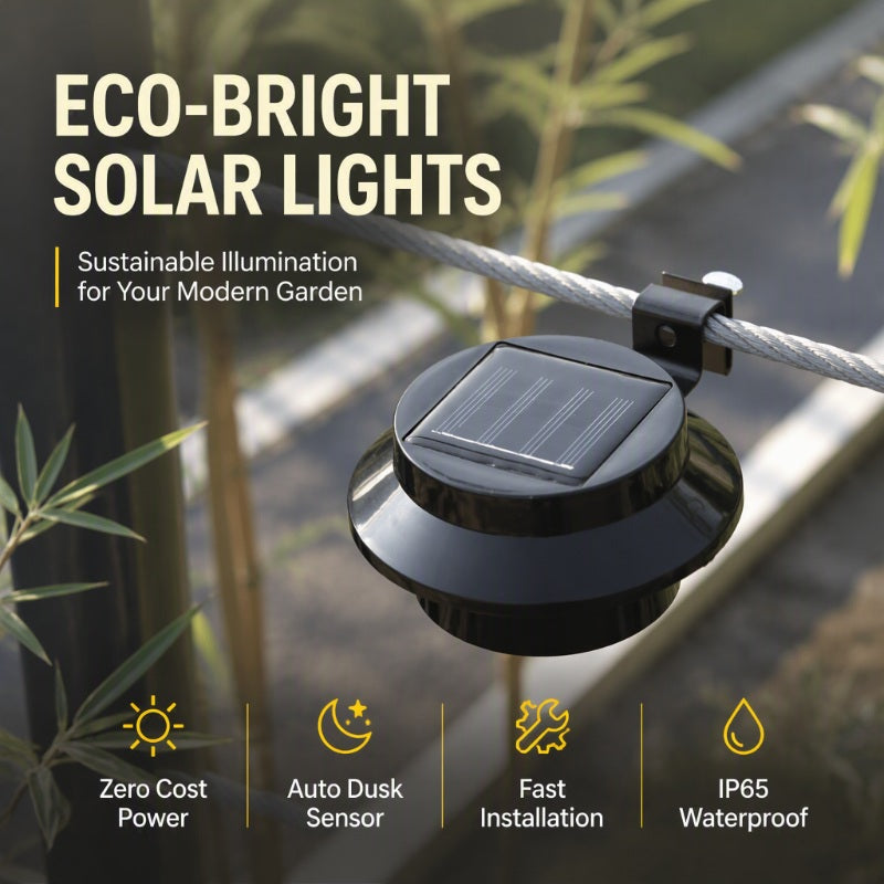 ⏳🔥LIMITED-TIME 49% OFF! ⏰Light Up Gutters, Fences & Garden Walls — Solar-Powered Outdoor LEDs With No Mains Wiring Needed 🏡✨