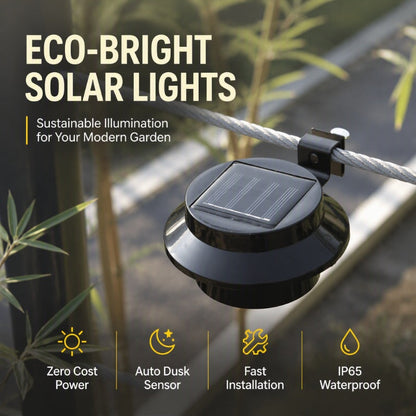⏳🔥LIMITED-TIME 49% OFF! ⏰Light Up Gutters, Fences & Garden Walls — Solar-Powered Outdoor LEDs With No Mains Wiring Needed 🏡✨
