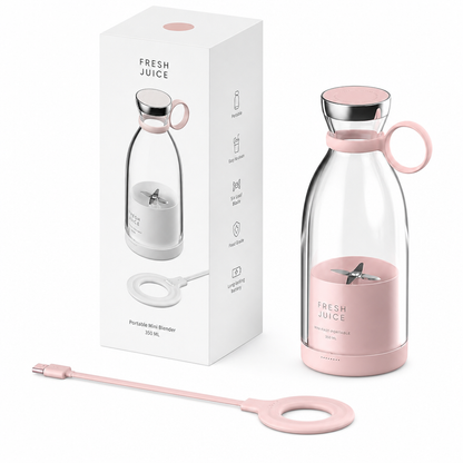 🔋 Portable Electric Juicer Cup with USB Magnetic Charging – Mini Personal Blender
