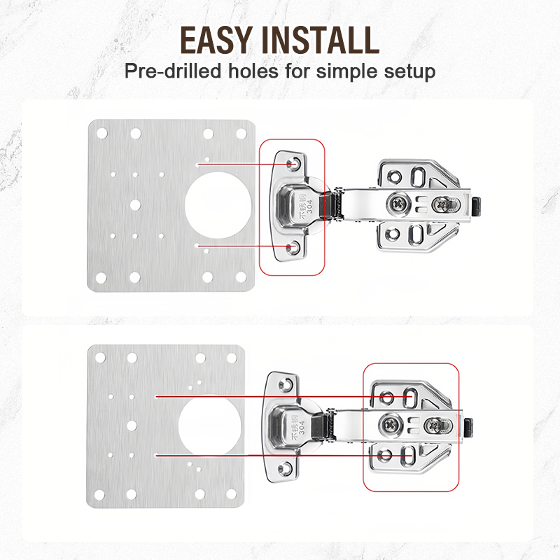 🔧 LIMITED-TIME 49% OFF 🚪 Stainless Steel Hinge Repair Plate — Fix Loose Cabinet Doors Fast, No Replacement