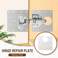 🔧 LIMITED-TIME 49% OFF 🚪 Stainless Steel Hinge Repair Plate — Fix Loose Cabinet Doors Fast, No Replacement