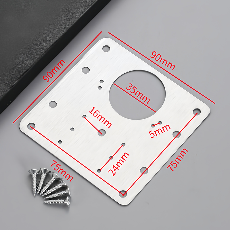 🔧 LIMITED-TIME 49% OFF 🚪 Stainless Steel Hinge Repair Plate — Fix Loose Cabinet Doors Fast, No Replacement