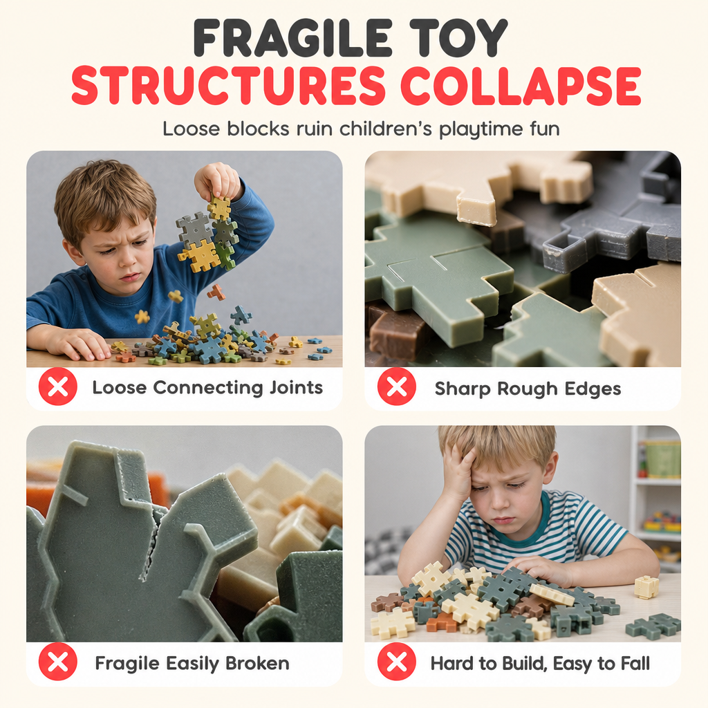 🎁Early Christmas Sale 49% OFF🔥Kids 3D Interlocking Snowflake Building Blocks