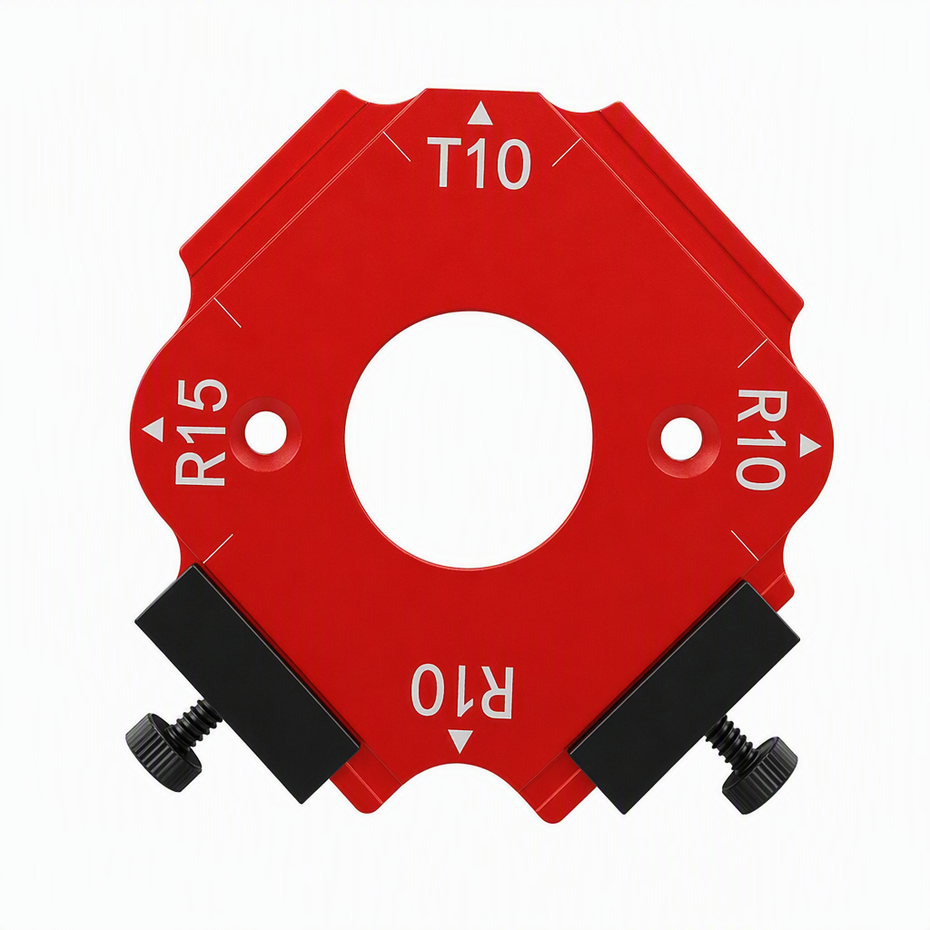 🔨  LIMITED-TIME 49% OFF! ✨ Woodworking Router Template Round Corner Jig – Anti-Slip, Precise 🛠️