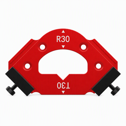 🔨  LIMITED-TIME 49% OFF! ✨ Woodworking Router Template Round Corner Jig – Anti-Slip, Precise 🛠️