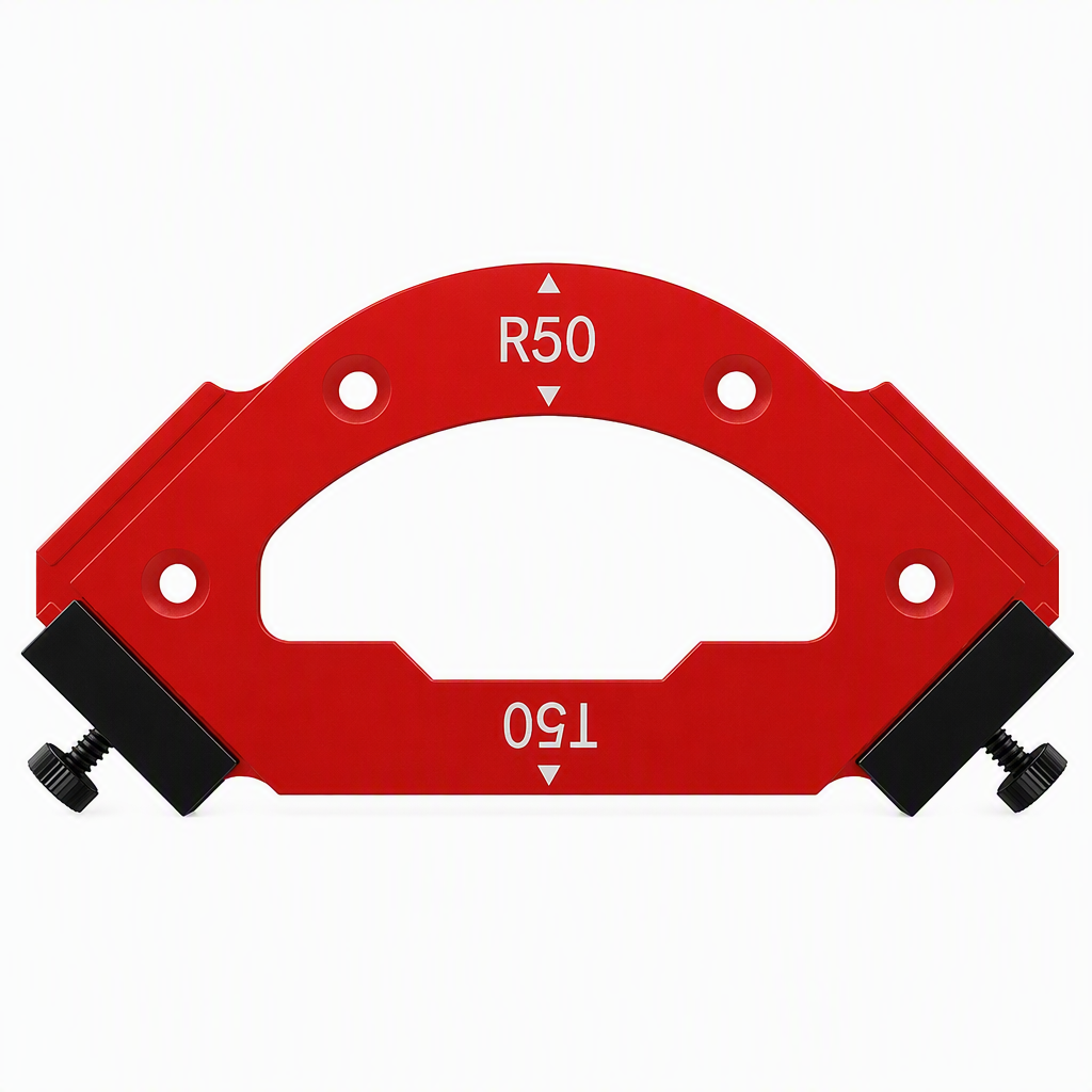 🔨  LIMITED-TIME 49% OFF! ✨ Woodworking Router Template Round Corner Jig – Anti-Slip, Precise 🛠️