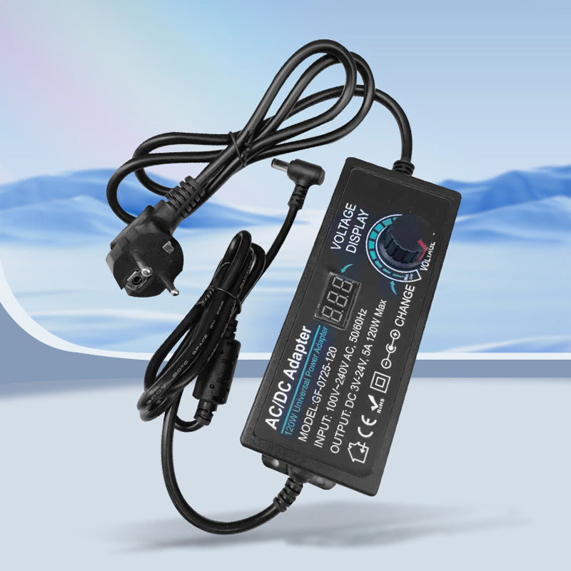 ⏰Adjustable 3V-24V 3A Universal AC/DC Power Adapter🔋⚡️