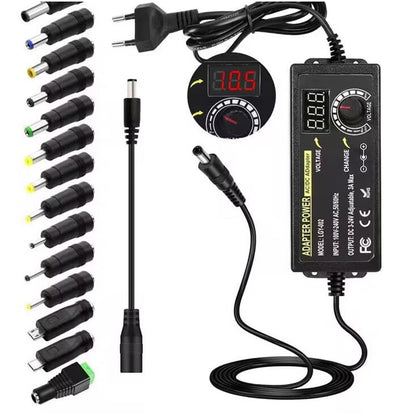 ⏰Adjustable 3V-24V 3A Universal AC/DC Power Adapter🔋⚡️