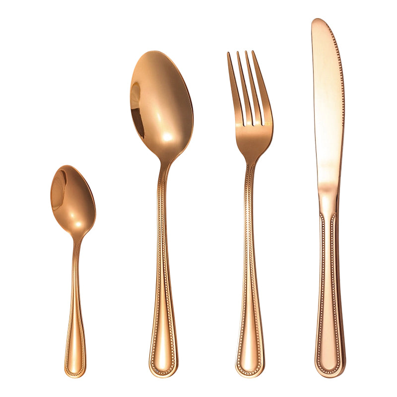 📢📢49% OFF !! ⏰4-Piece Stainless Steel Flatware Set