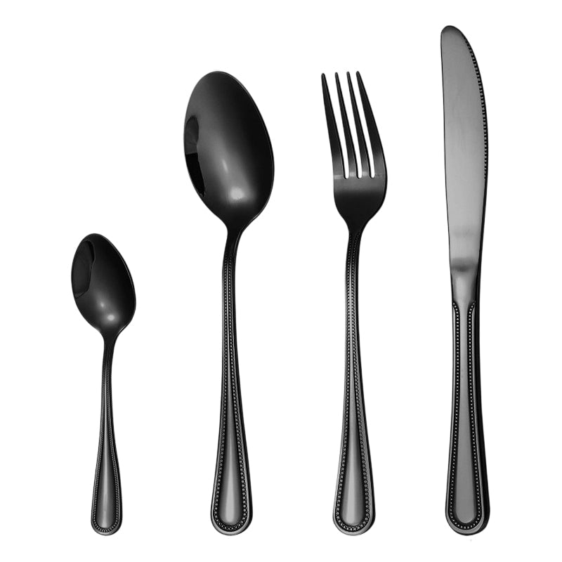 📢📢49% OFF !! ⏰4-Piece Stainless Steel Flatware Set