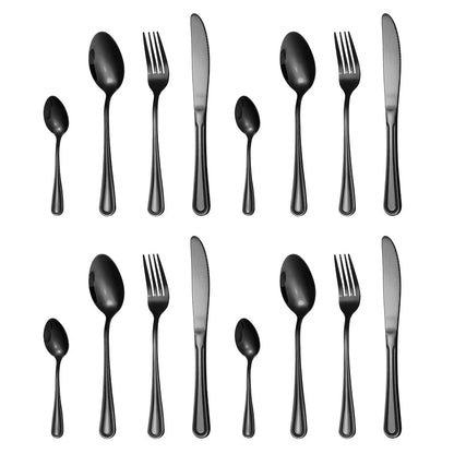 📢📢49% OFF !! ⏰4-Piece Stainless Steel Flatware Set