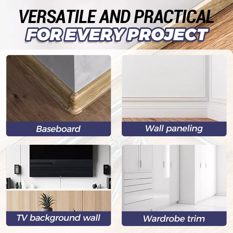 🔨 Double-Headed Seamless Skirting Nails – Clean & Secure Fixing ✨