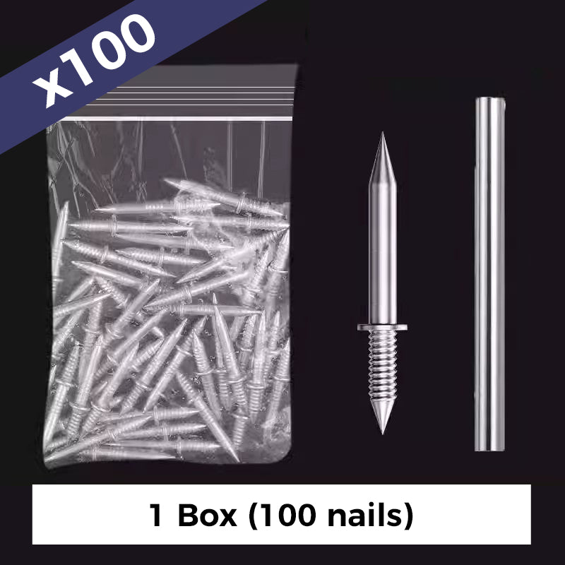 🔨 Double-Headed Seamless Skirting Nails – Clean & Secure Fixing ✨