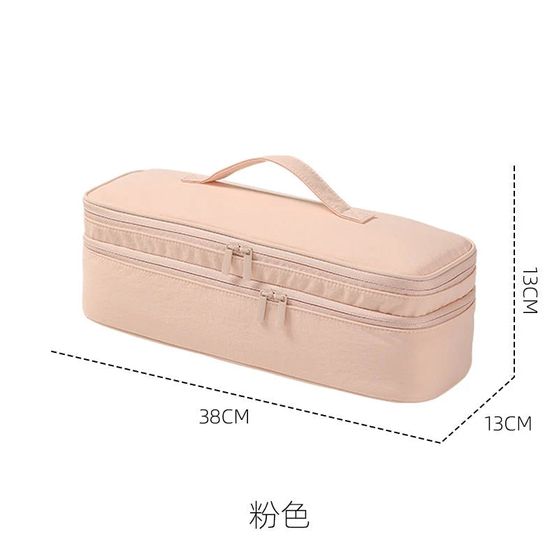 ✨Limited-Time Sales💖Portable Hair Tool Organizer Bag – Quilted Travel Case with Handle