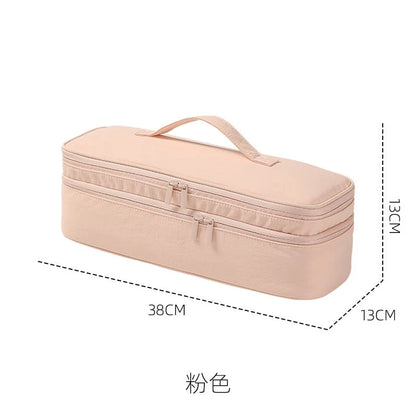 ✨Limited-Time Sales💖Portable Hair Tool Organizer Bag – Quilted Travel Case with Handle