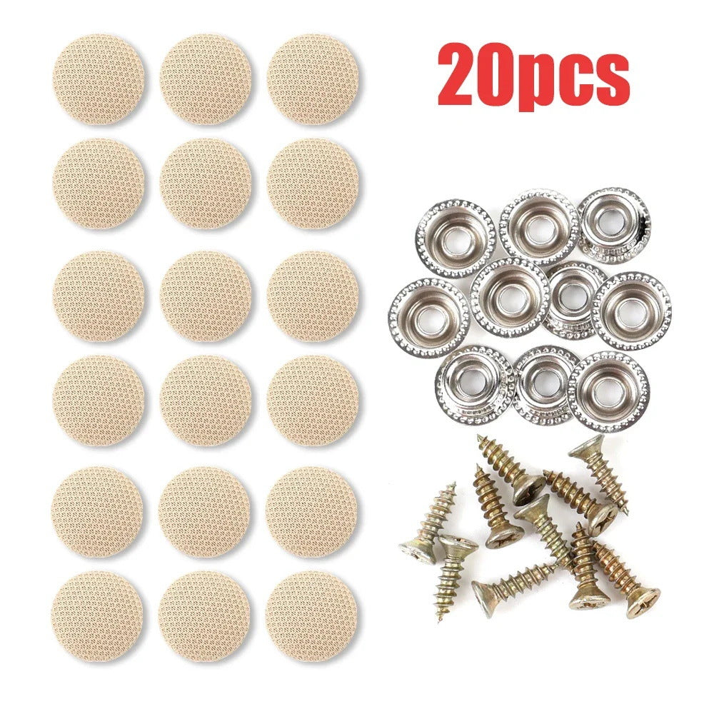 🚗 LIMITED-TIME 49% OFF 🔧 Car Headliner Repair Kit — Fix Sagging Roof Fabric, Snap Buttons & Rivets