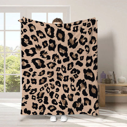 🏆LAST DAY 49% OFF🛋️Ultra-Soft Leopard Print Throw Blanket
