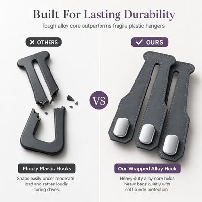 🔥Buy 1 Get 1 Free🚙 Dual-Use Car Hook Organizer