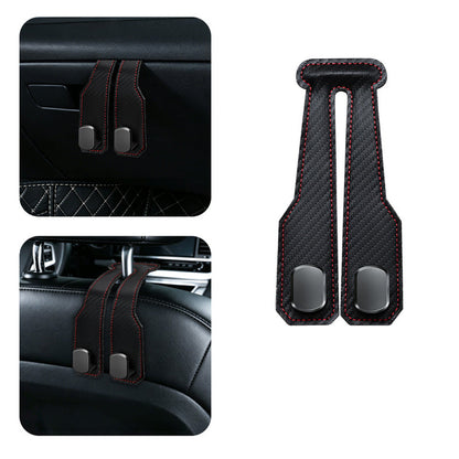 🔥Buy 1 Get 1 Free🚙 Dual-Use Car Hook Organizer