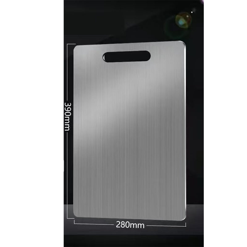 🔪🔥 49% OFF! Stainless Steel Double-Sided Cutting Board✨