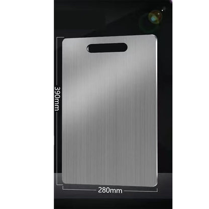 🔪🔥 49% OFF! Stainless Steel Double-Sided Cutting Board✨