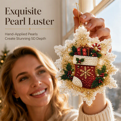 🔥LAST DAY! 49% OFF✨ | Just £9.99 only🔥Christmas DIY Painting Hanging Ornaments Set