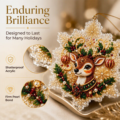 🔥LAST DAY! 49% OFF✨ | Just £9.99 only🔥Christmas DIY Painting Hanging Ornaments Set