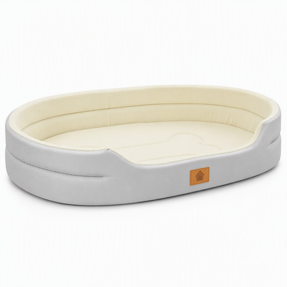 💤 Detachable Oval Pet Bed – Cozy, Moisture-Proof, Scratch Resistant ✨