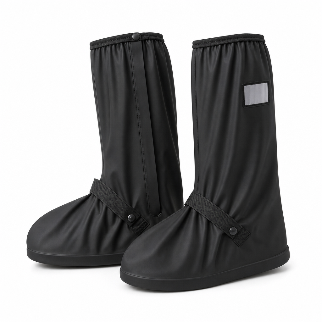 🏆LAST DAY 49% OFF☔Waterproof High-Top Silicone Rain Shoe Covers
