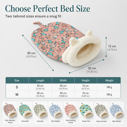 🐾 LIMITED-TIME 49% OFF! 🛏️ Semi Enclosed Warm Pet Sleeping Bag Bed – Windproof, Plush, Cozy 🌨️