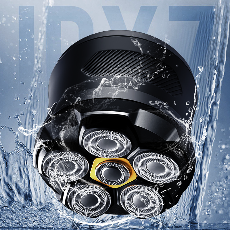 🪒✨ 6-Blade Head Shaver – 49% OFF! 6D floating contour, IPX7 waterproof, magnetic head – smooth, close shave every time. 💪