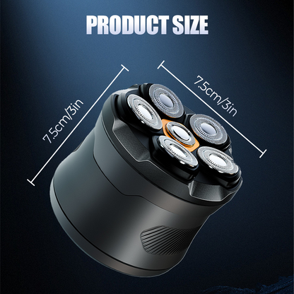 🪒✨ 6-Blade Head Shaver – 49% OFF! 6D floating contour, IPX7 waterproof, magnetic head – smooth, close shave every time. 💪