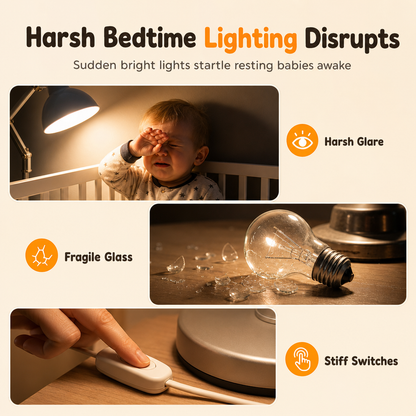 ⚽ Rechargeable Soccer Night Lights✨ – Eye-Caring Silicone Tap Lamp | Soft Glow, Cute Design | Perfect Nursery Lamp for Kids' Bedroom.