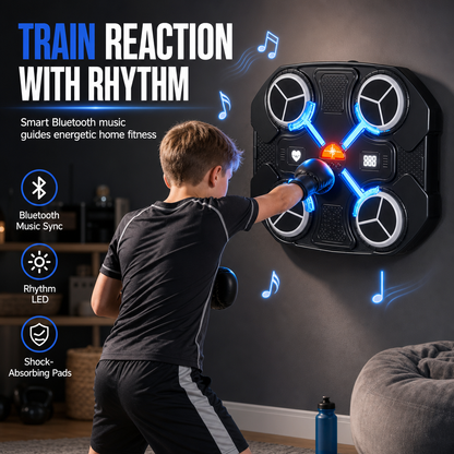 🥊 LIMITED-TIME 49% OFF! 💥Kids Electronic Music Boxing Target with Rhythm Reaction Training for Home Fitness and Stress Relief