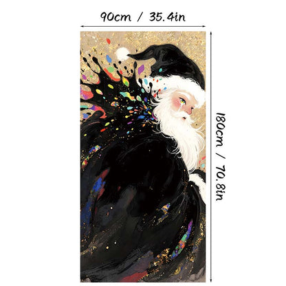 🏆LAST DAY 49% OFF🎄Christmas Door Cover For Instant Holiday Decor