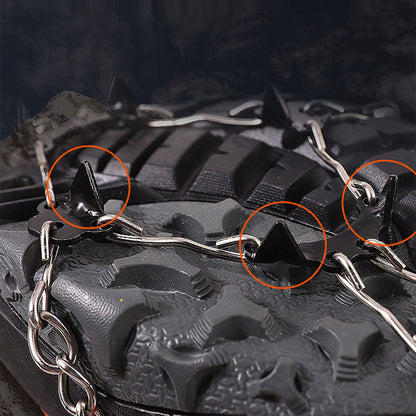 🏆Hot Sale 49% OFF🔥Outdoor Anti-Slip Crampons for Hiking Boots & Shoes