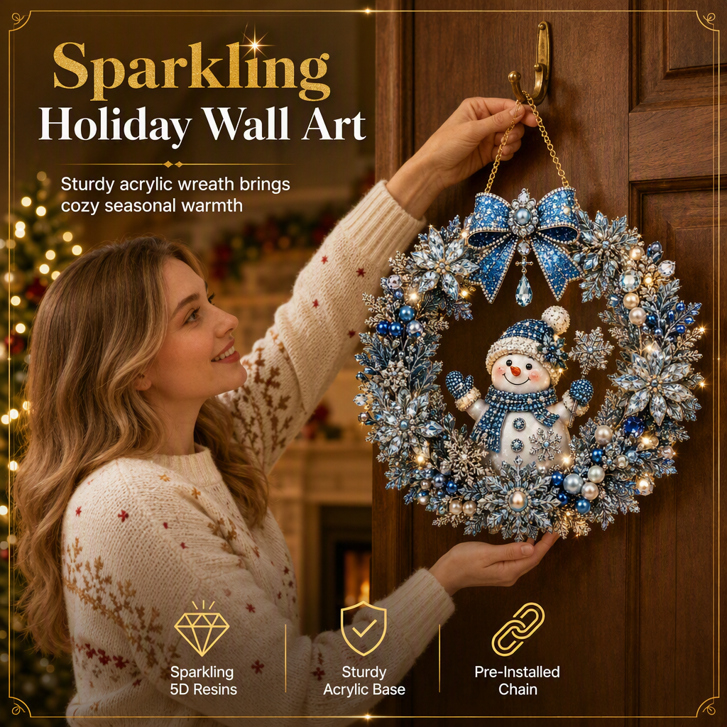 🎄 FLASH SALE – 49% OFF ✨ DIY Christmas Diamond Art Set – Creative Christmas Decoration for a Festive Home 🎁