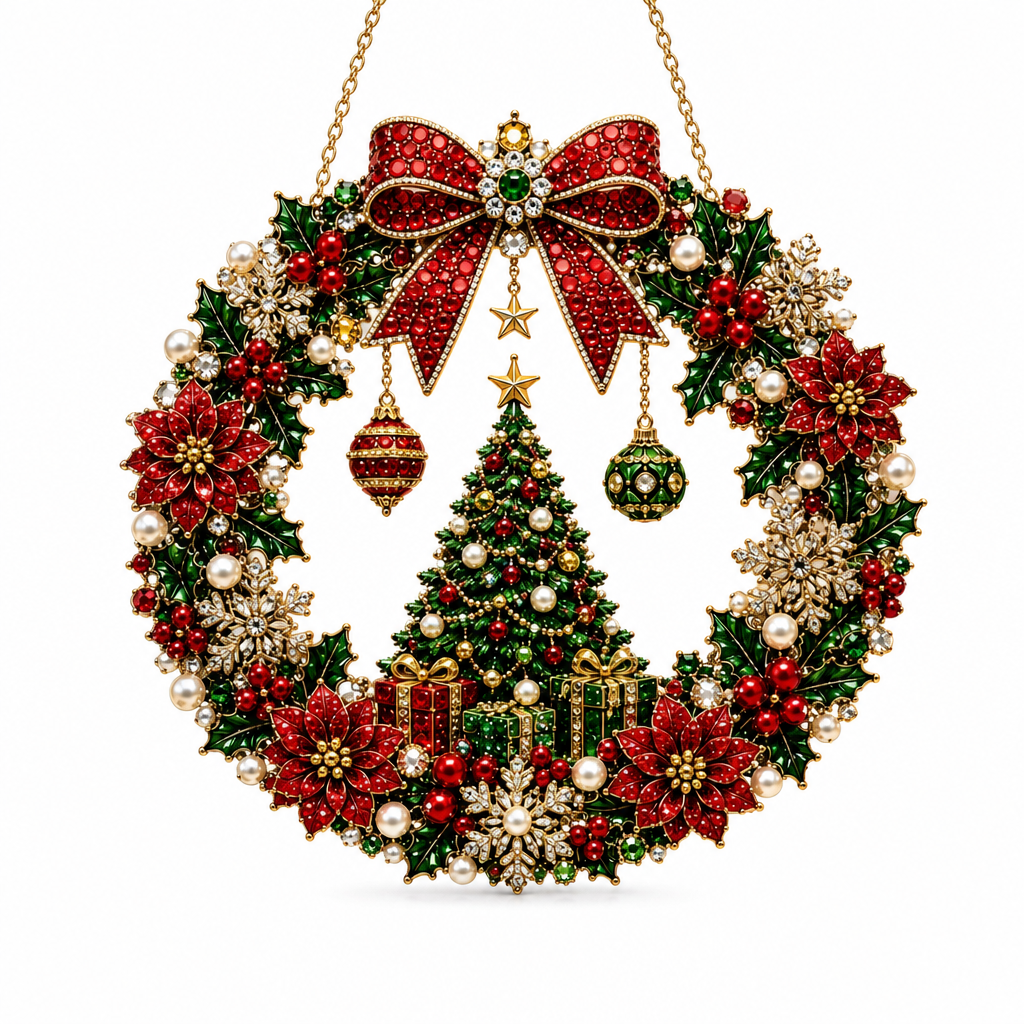 🎄 FLASH SALE – 49% OFF ✨ DIY Christmas Diamond Art Set – Creative Christmas Decoration for a Festive Home 🎁