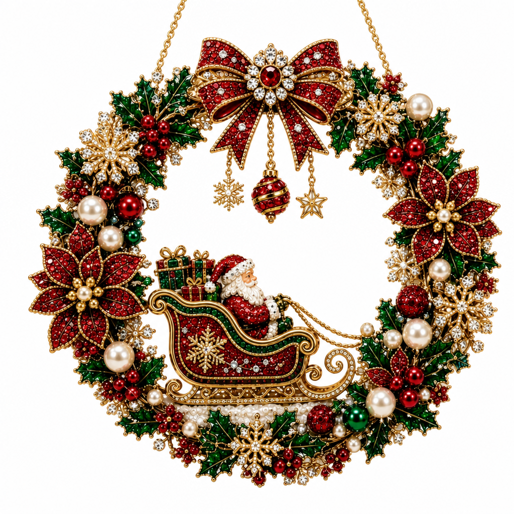 🎄 FLASH SALE – 49% OFF ✨ DIY Christmas Diamond Art Set – Creative Christmas Decoration for a Festive Home 🎁