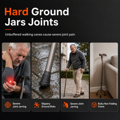 ⏳🔥LIMITED-TIME 49% OFF! ⏰💪 Folding Forearm Crutches – Non-slip & mobility aid ✨