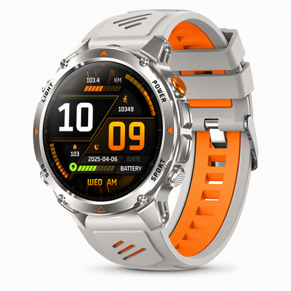 📢📢49% OFF !! ⏰Smartwatch with Bluetooth Calling,GPS & Beidou Positioning, Heart Rate & Sleep Monitor, Pedometer & Message Reminders🏃‍