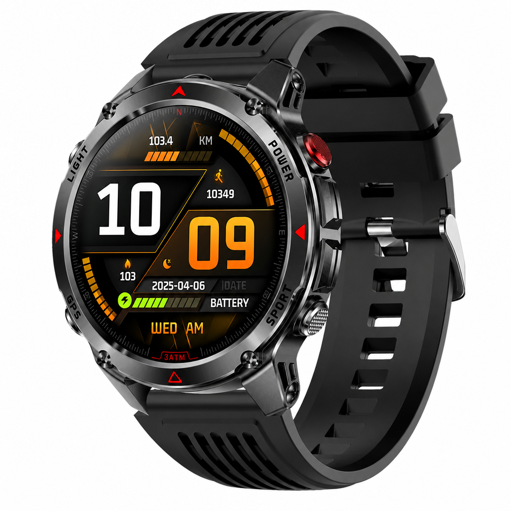 📢📢49% OFF !! ⏰Smartwatch with Bluetooth Calling,GPS & Beidou Positioning, Heart Rate & Sleep Monitor, Pedometer & Message Reminders🏃‍