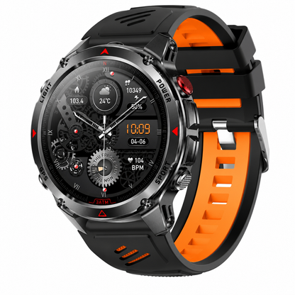 📢📢49% OFF !! ⏰Smartwatch with Bluetooth Calling,GPS & Beidou Positioning, Heart Rate & Sleep Monitor, Pedometer & Message Reminders🏃‍